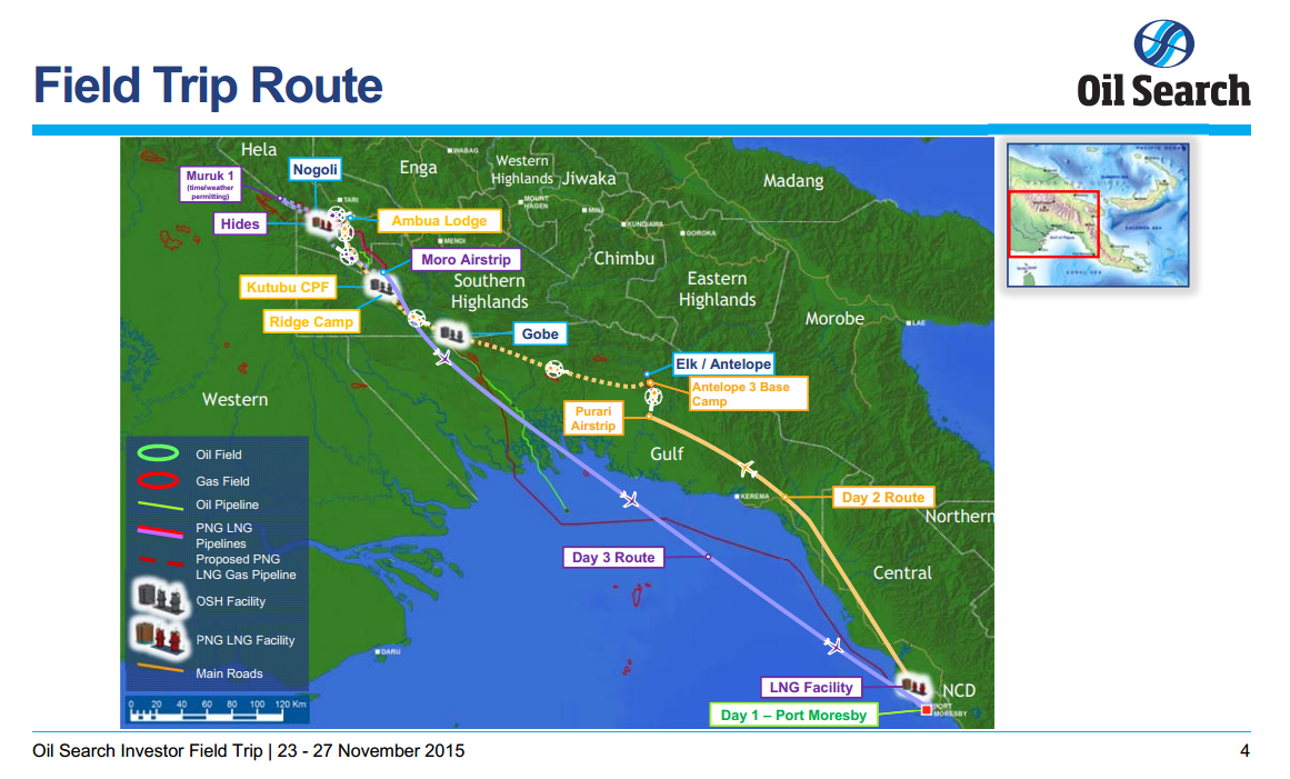 Investor Field Trip – Oil Search Limited – slide 2