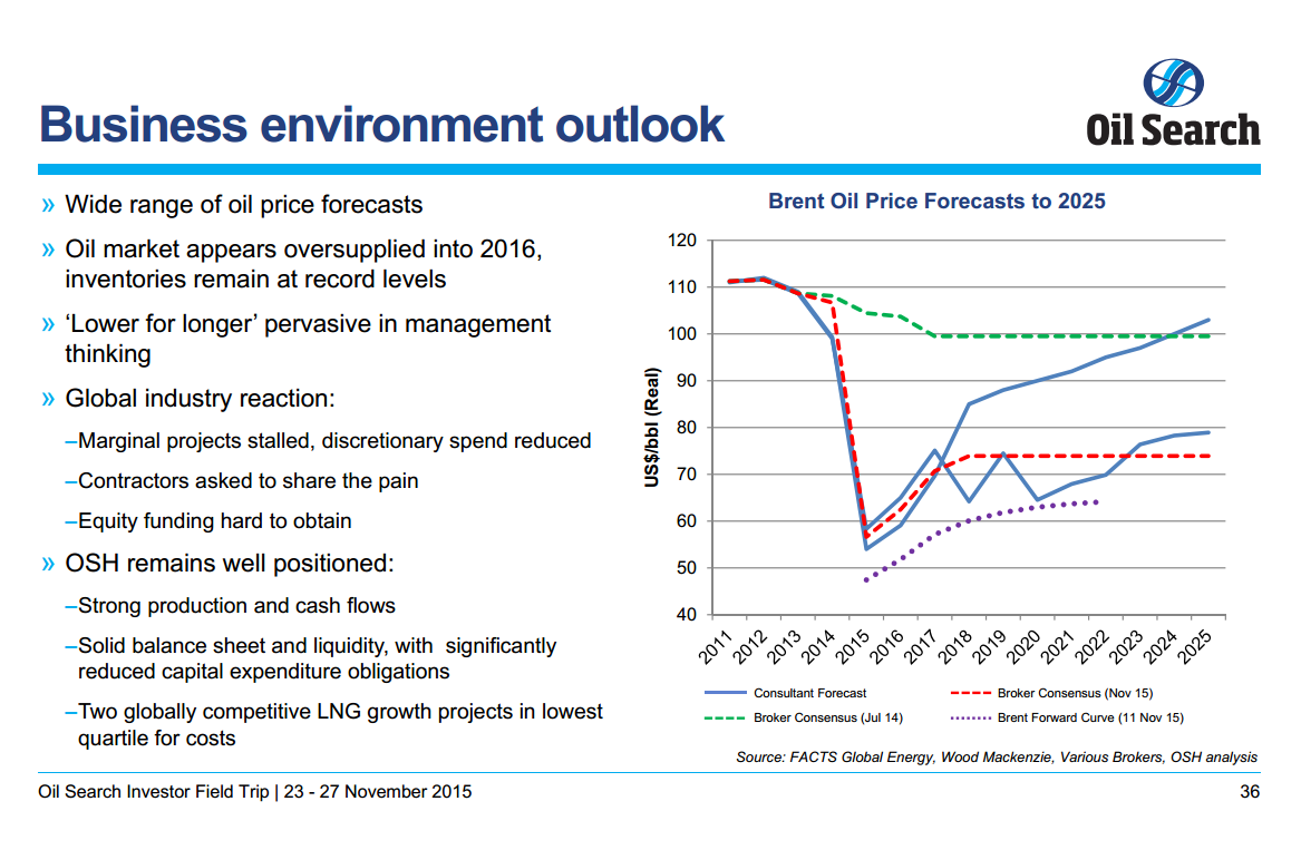 Investor Field Trip – Oil Search Limited – slide 30