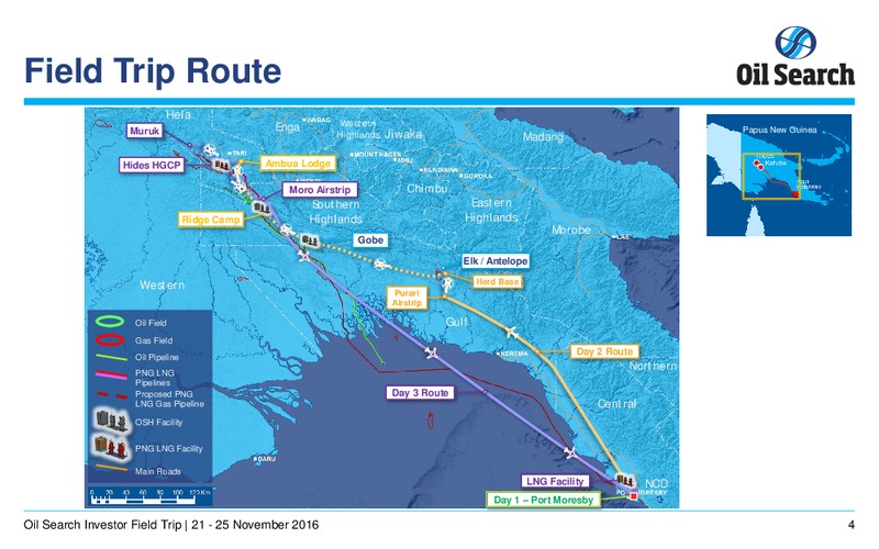 November 2016 Investor Presentation – Oil Search Limited – slide 3