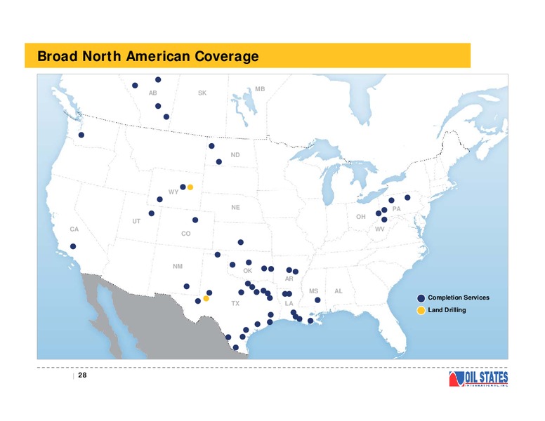 RAYMOND JAMES INVESTOR CONFERENCE – Oil States International Inc. – slide 27