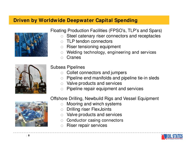 TPH 2015 HOTTER N HELL CONFERENCE – Oil States International Inc. – slide 6
