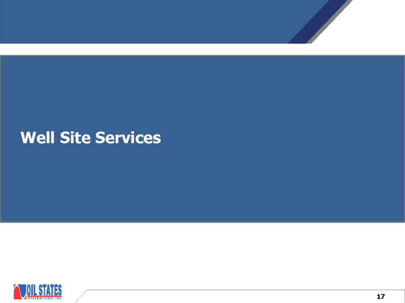 August 2020 Company Presentation – Oil States International Inc. – slide 16