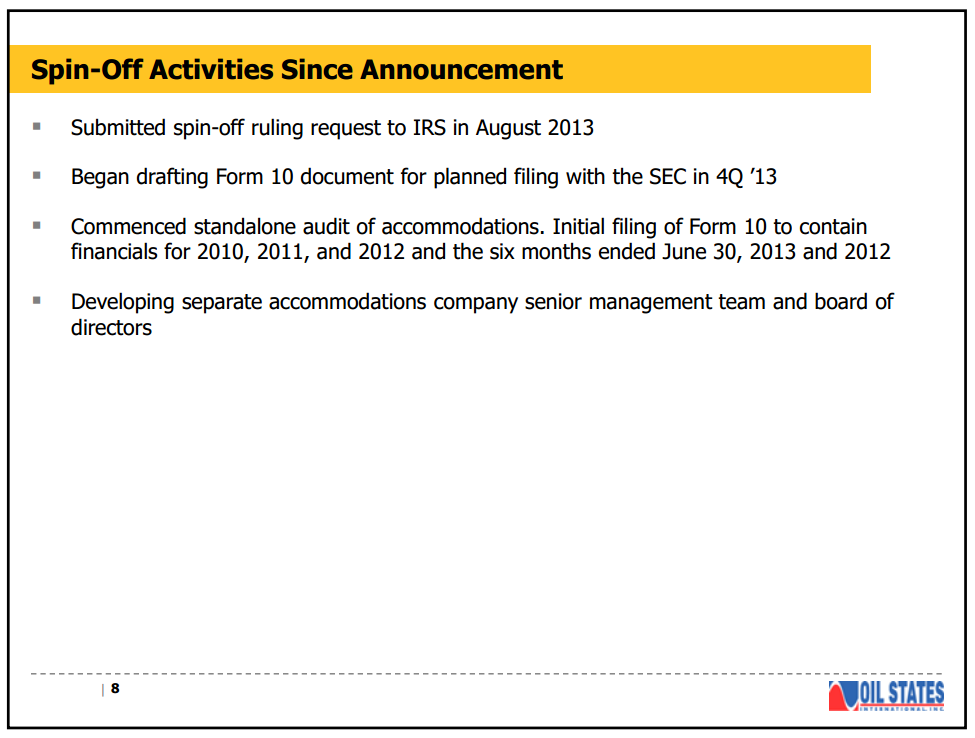 September 2013 Investor Presentation – Oil States International Inc. – slide 7
