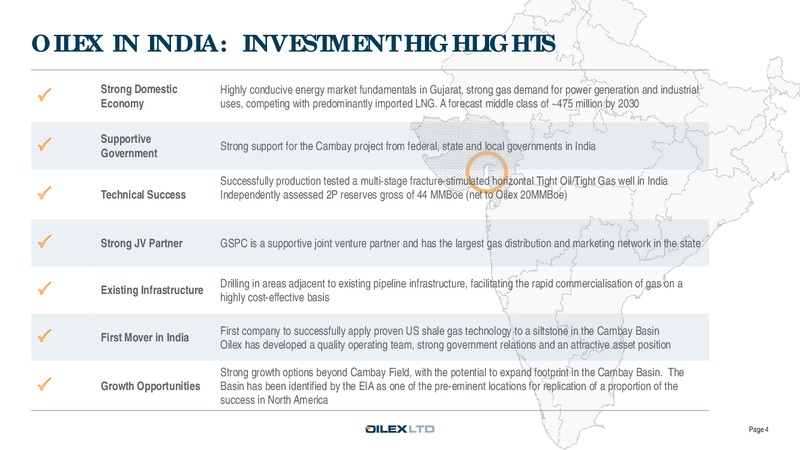 Corporate Presentation – Oilex Ltd. – slide 4