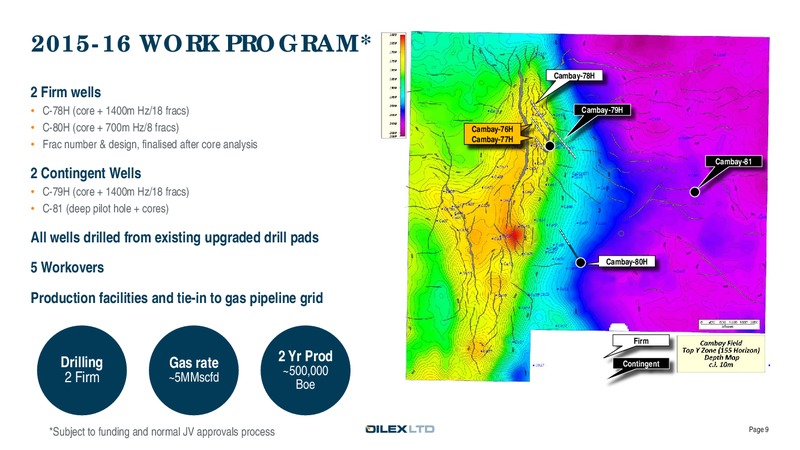 Corporate Presentation – Oilex Ltd. – slide 9