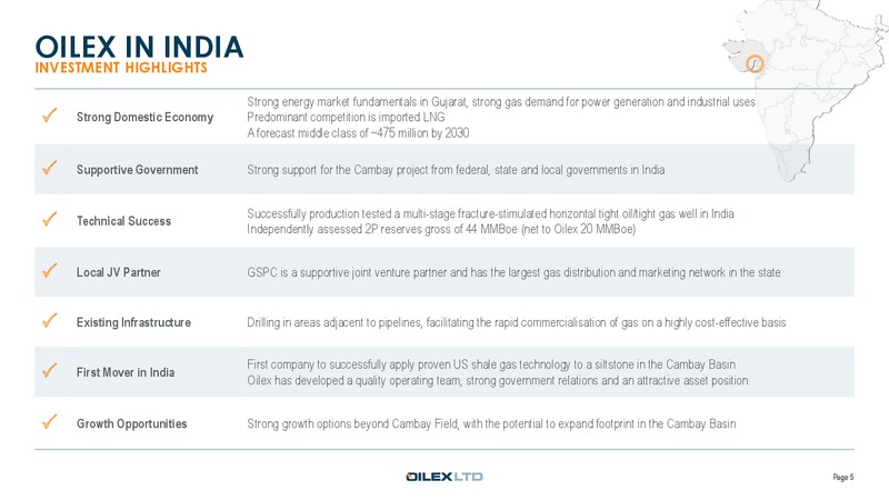 RIU Good Oil Conference – Oilex Ltd. – slide 4