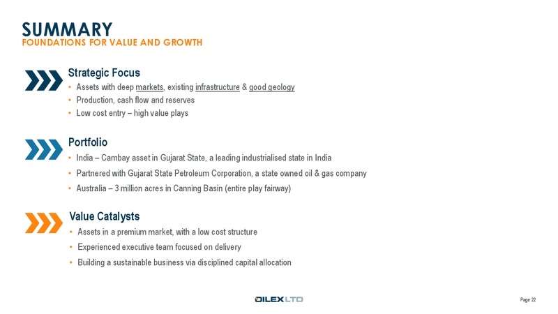 RIU Good Oil Conference – Oilex Ltd. – slide 21
