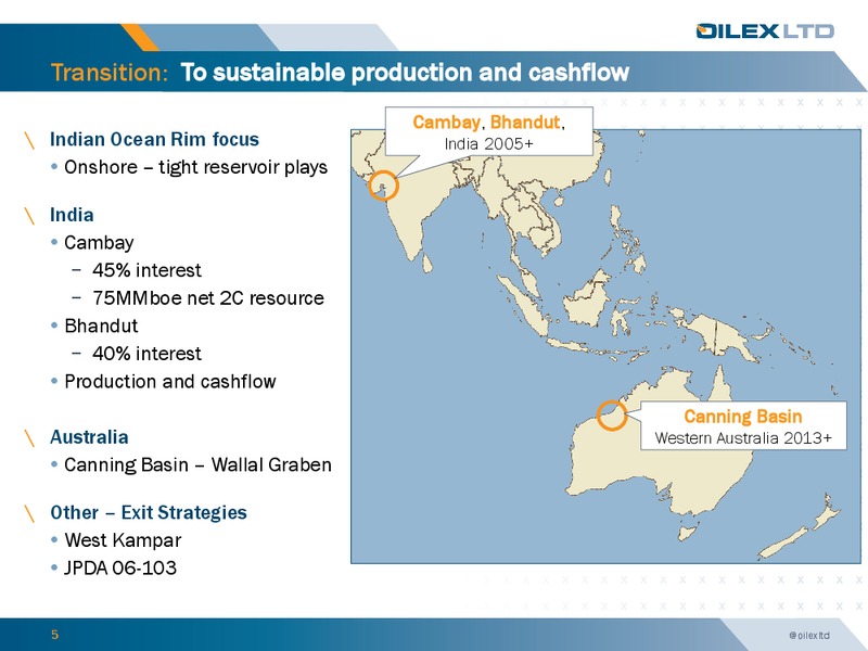 investor Presemtation – Oilex Ltd. – slide 4