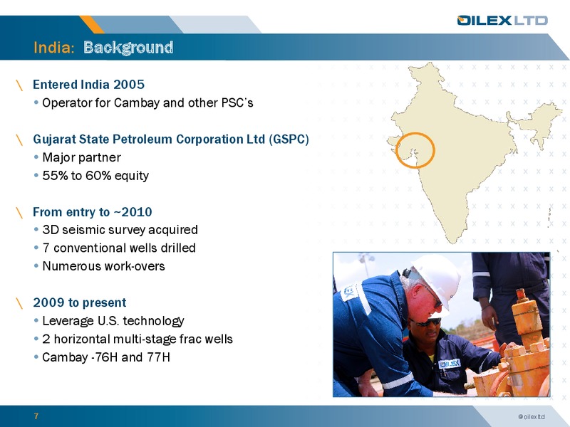 investor Presemtation – Oilex Ltd. – slide 6