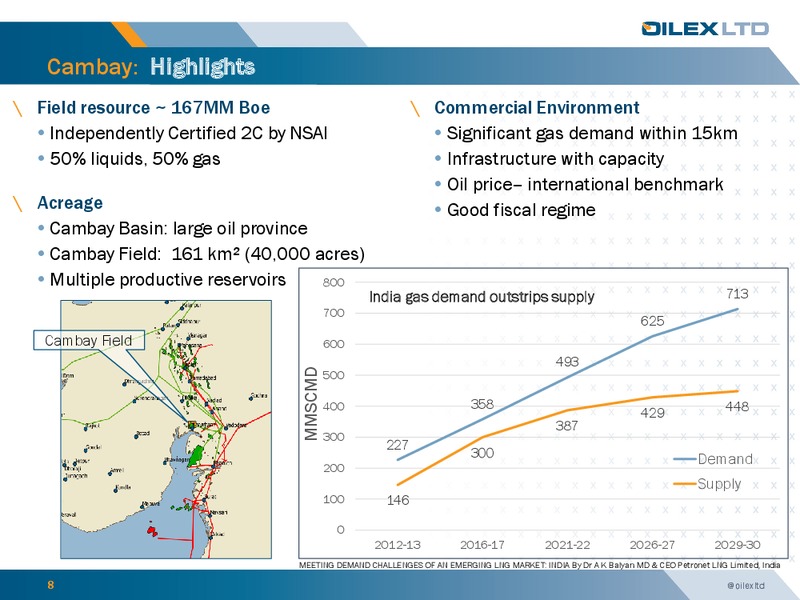 investor Presemtation – Oilex Ltd. – slide 7