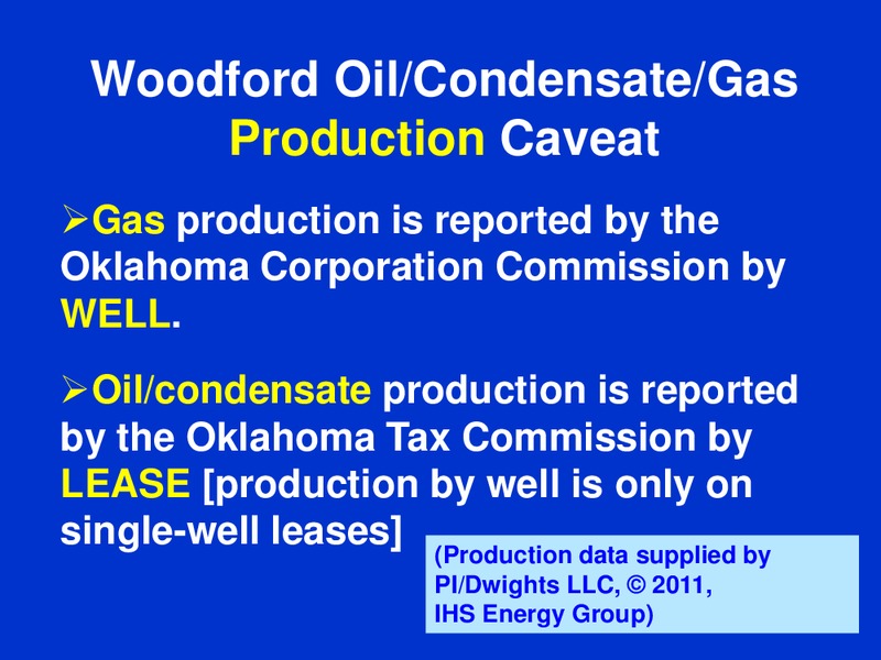 Oklahoma Woodford Shale Oil and Gas Plays 2012 Update – Oklahoma Corporation Commission – slide 26