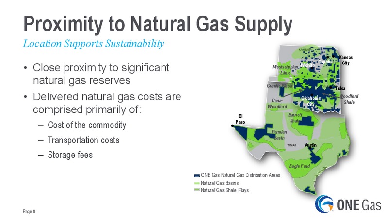 Goldman Sachs Power Utilities MLP Pipeline Conference – One Gas, Inc. – slide 7