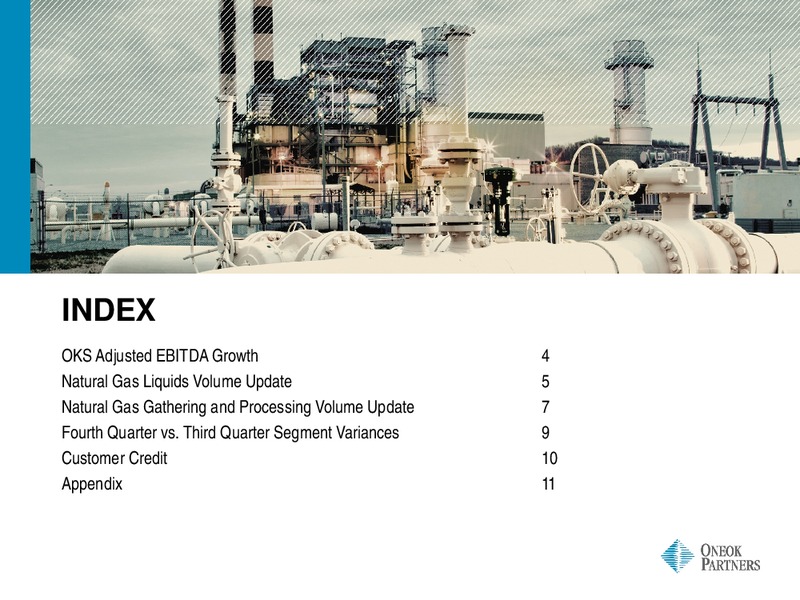 Q4 2015 Results – Oneok Inc. – slide 2
