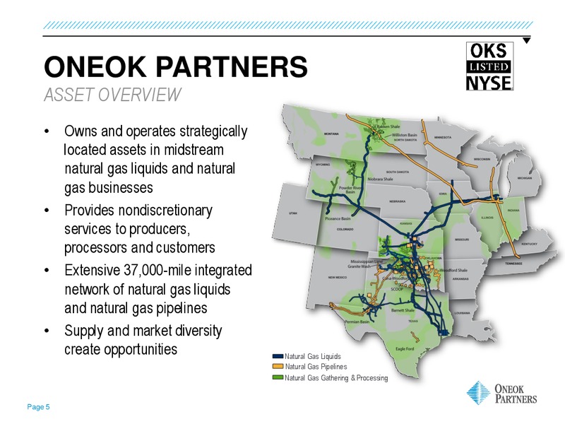 March 2016 Investor Presentation – Oneok Inc. – slide 4