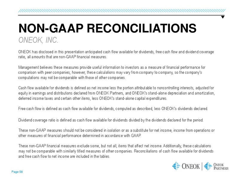 March 2016 Investor Presentation – Oneok Inc. – slide 54