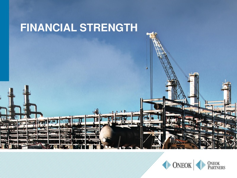 Tuohy Brothers All In Energy Conference – Oneok Inc. – slide 30