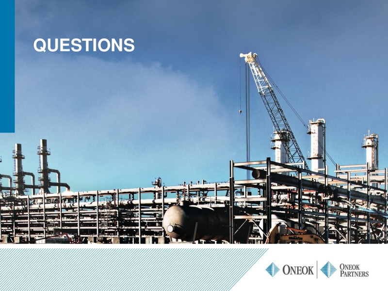 Barclays CEO Energy Conference – Oneok Inc. – slide 33