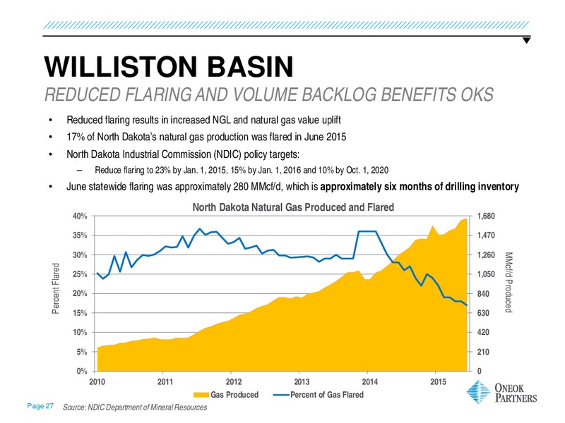 Barclays Capital CEO Energy Power Conference – Oneok Inc. – slide 26