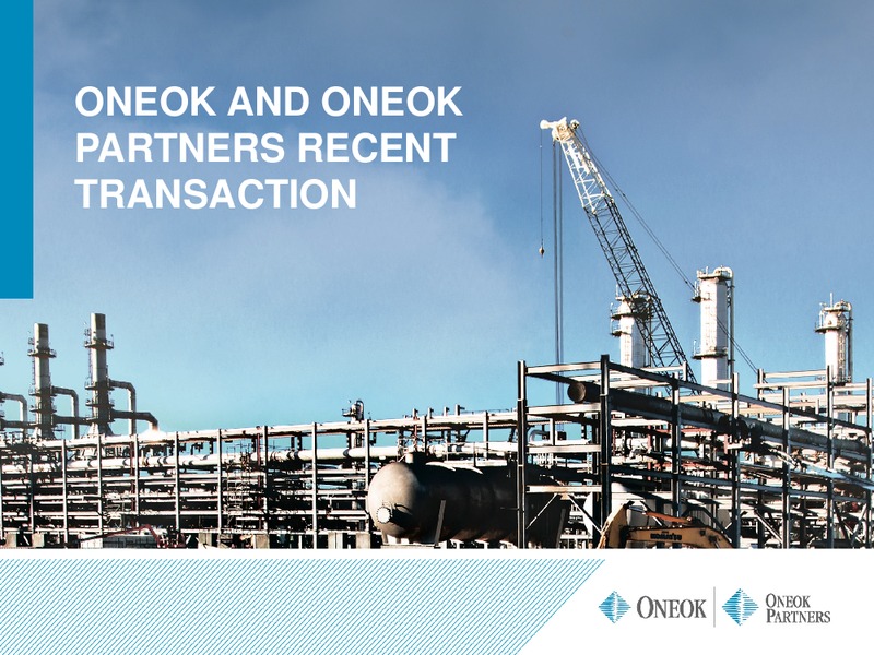 Barclays Capital CEO Energy Power Conference – Oneok Inc. – slide 29
