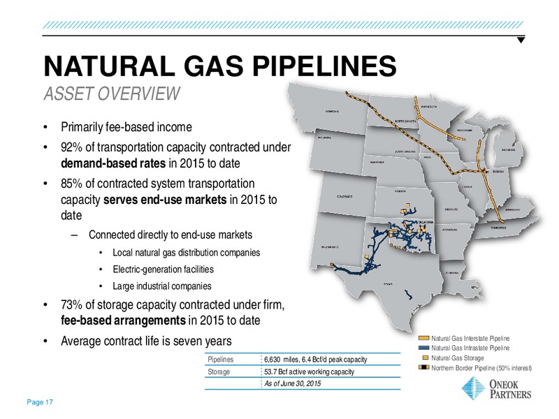 Barclay CEO Energy Power Conference – Oneok Inc. – slide 16