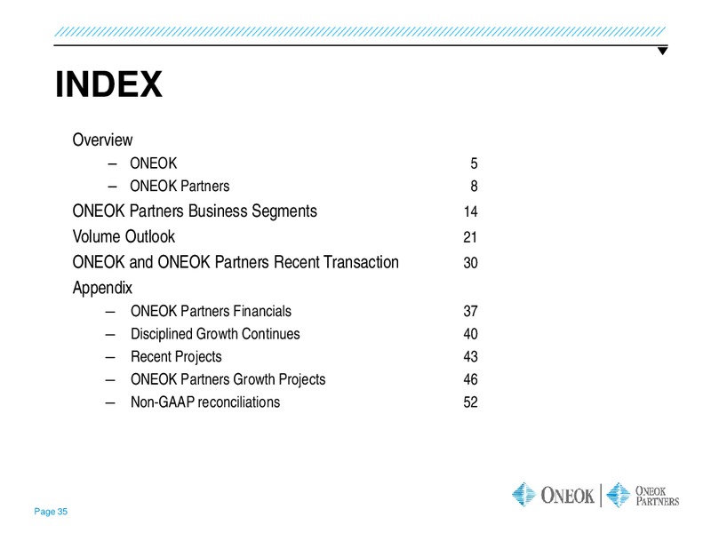 Barclay CEO Energy Power Conference – Oneok Inc. – slide 34
