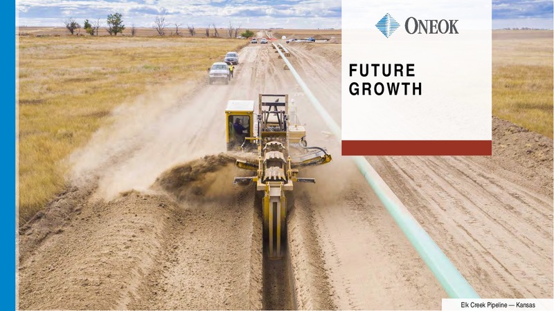 RBC Capital Markets Midstream Conference – Oneok Inc. – slide 16