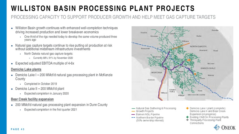 RBC Capital Markets Midstream Conference – Oneok Inc. – slide 42