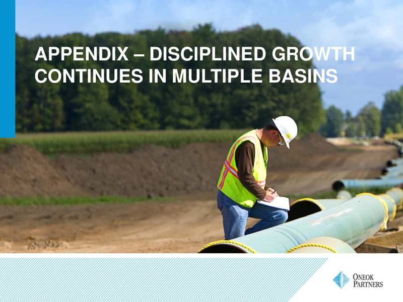 Wells Fargo Energy Symposium – Oneok Inc. – slide 37