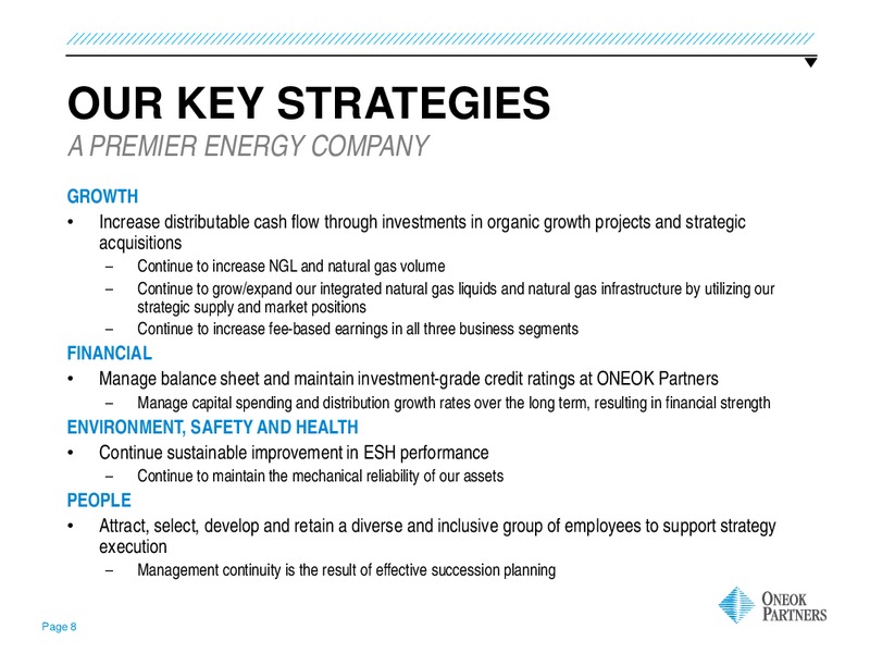 UBS MLP One on One Conference – Oneok Partners, L.P. – slide 7