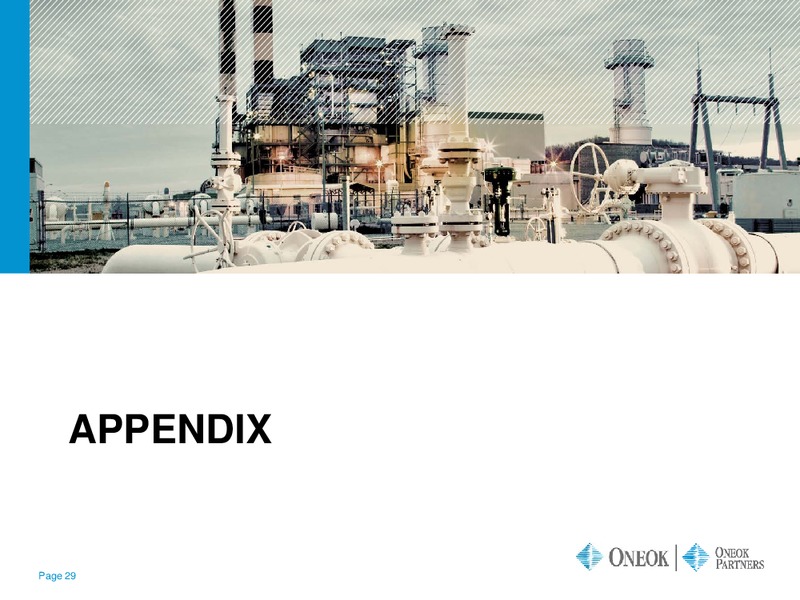 UBS MLP One on One Conference – Oneok Partners, L.P. – slide 28