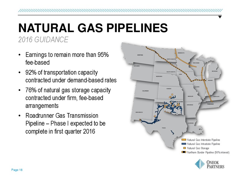 March 2016 Investor Presentation – Oneok Partners, L.P. – slide 15