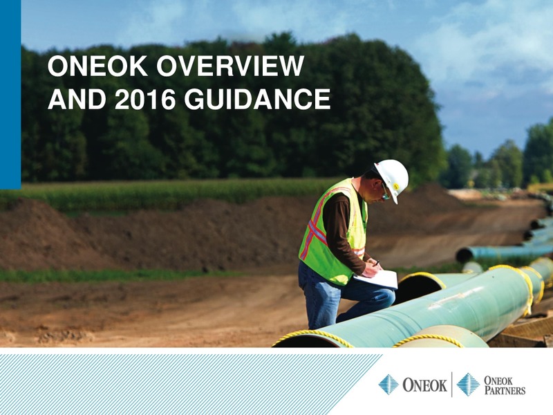 March 2016 Investor Presentation – Oneok Partners, L.P. – slide 24