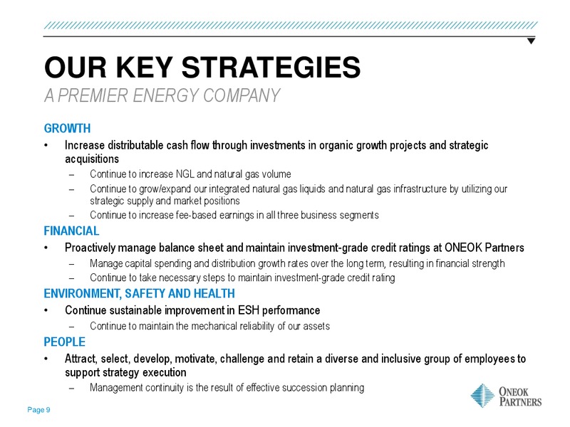 June 2016 MLPA Investor Conference Presentation – Oneok Inc. – slide 8