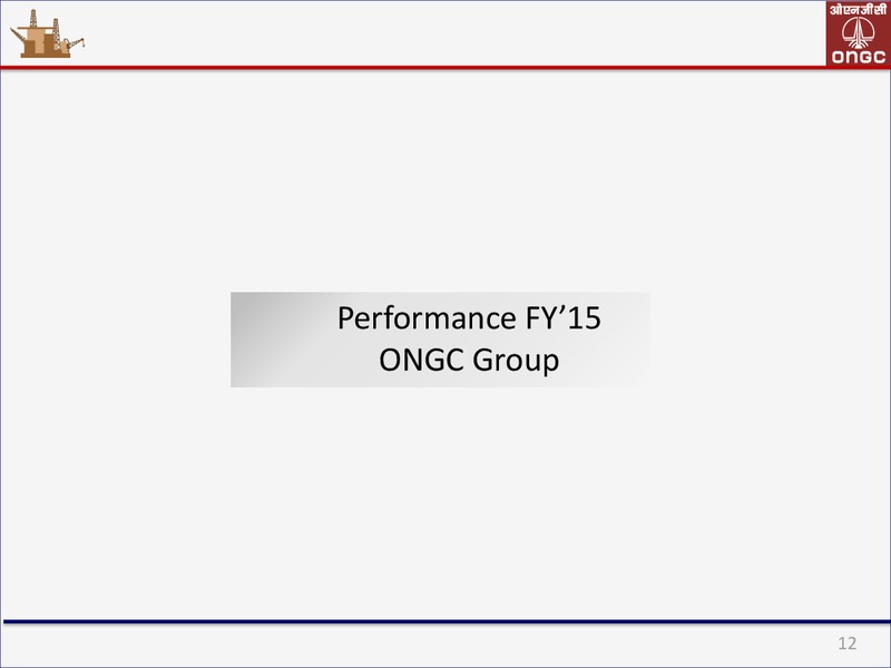September 2015 Investor Presentation – Ongc Ltd. – slide 11