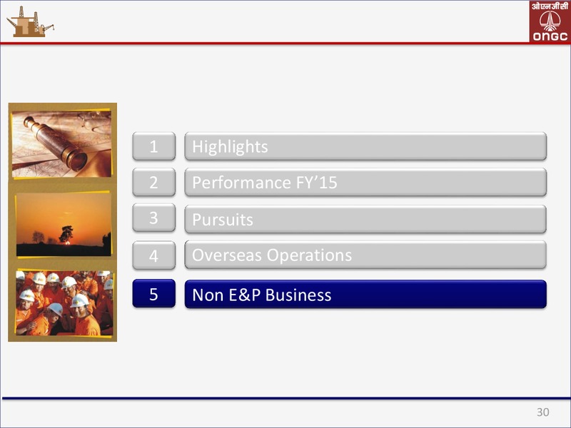 September 2015 Investor Presentation – Ongc Ltd. – slide 29