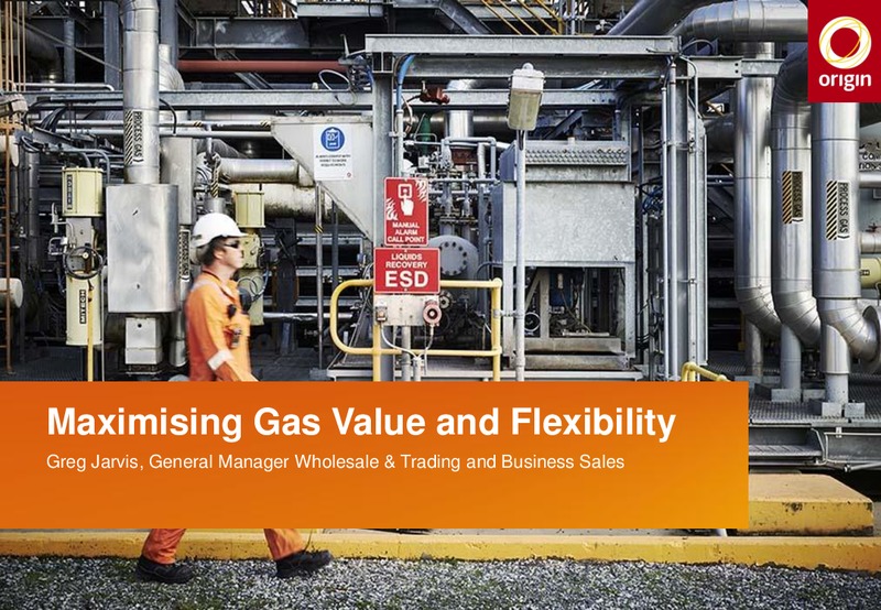 June 2015 Investor Presentation – Origin Energy Ltd. – slide 12