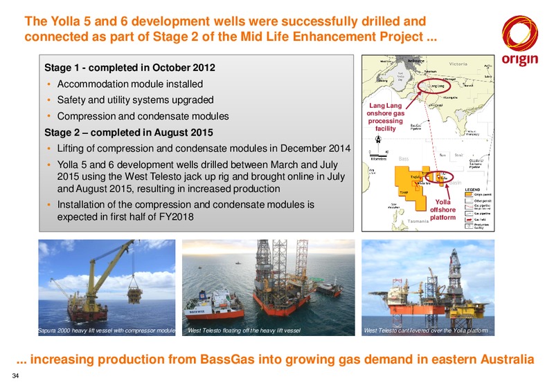 2015 Full Year Results Announcement – Origin Energy Ltd. – slide 33