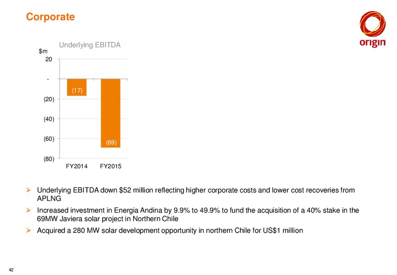 2015 Full Year Results Announcement – Origin Energy Ltd. – slide 41