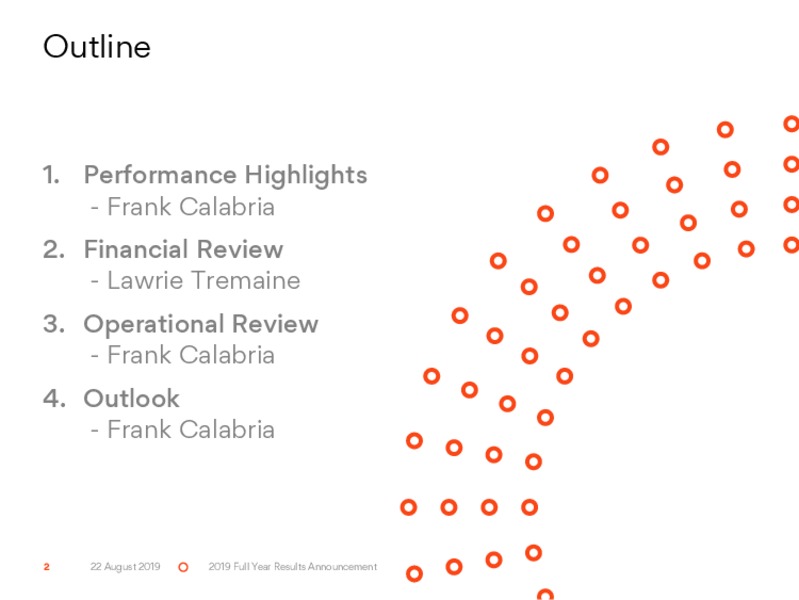 FY 2019 Results – Origin Energy Ltd. – slide 2