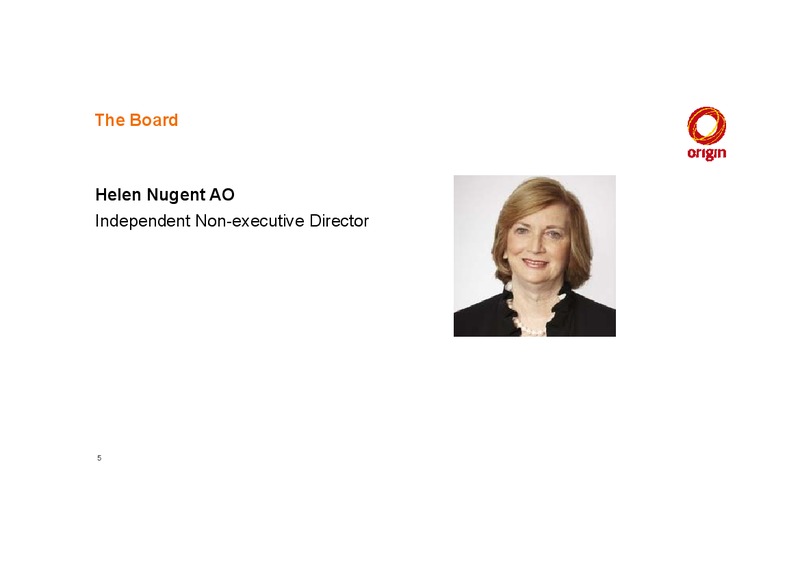 Annual General Meeting 2015 – Origin Energy Ltd. – slide 3