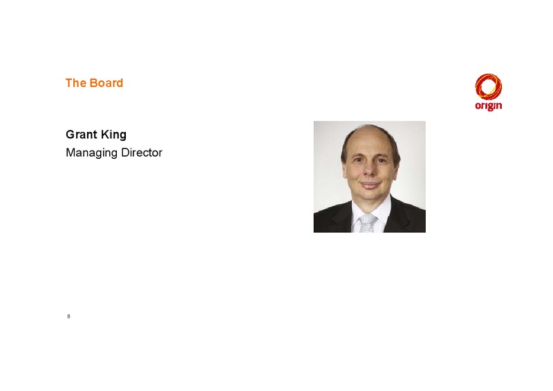 Annual General Meeting 2015 – Origin Energy Ltd. – slide 6