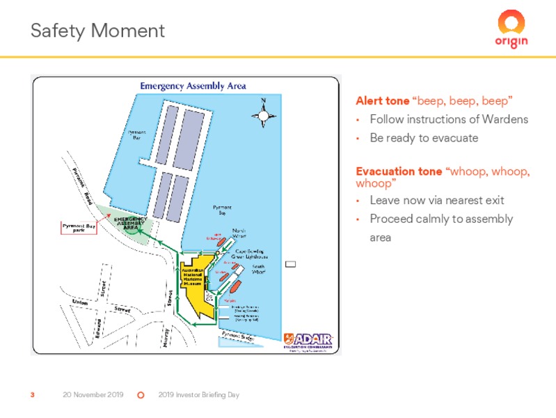 Investor Day 2019 – Origin Energy Ltd. – slide 3