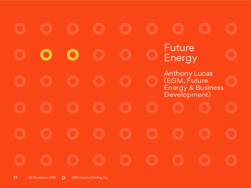 Investor Day 2019 – Origin Energy Ltd. – slide 77
