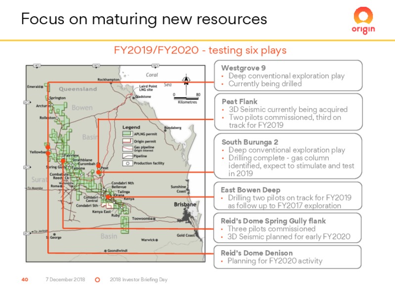 2018 Investor Briefing Day – Origin Energy Ltd. – slide 40