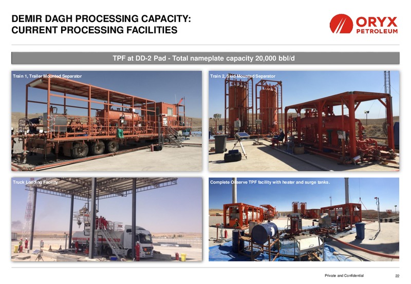 Capital Markets Day – Oryx Petroleum Corp – slide 22