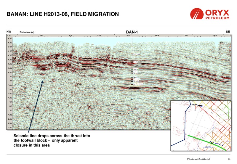 MACQUARIE OIL AND GAS EXPLORERS CONFERENCE – Oryx Petroleum Corp – slide 20