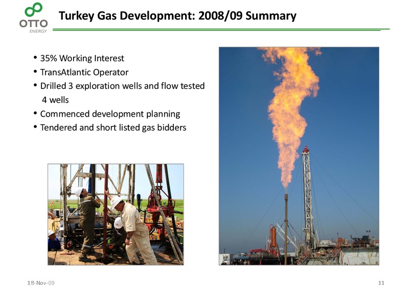 November 2009 Investor Presentation – Otto Energy Limited – slide 10