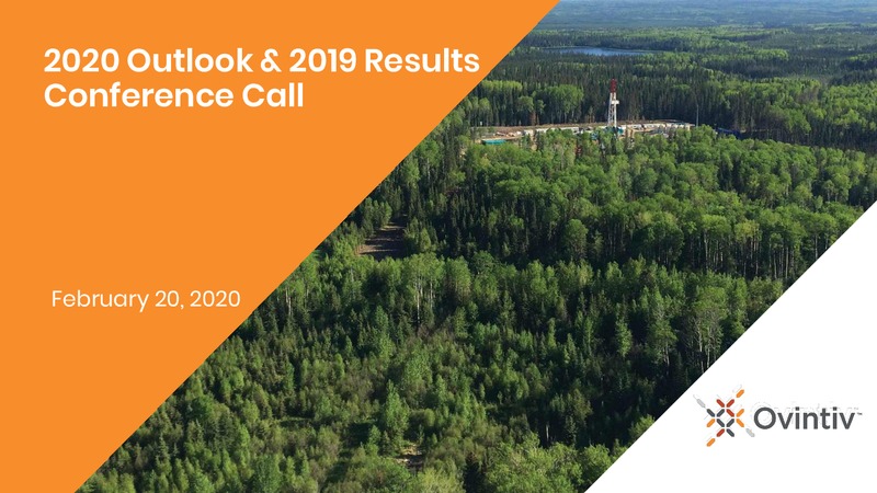 2020 Outlook and 2019 Results Conference – Ovintiv Inc – slide 1