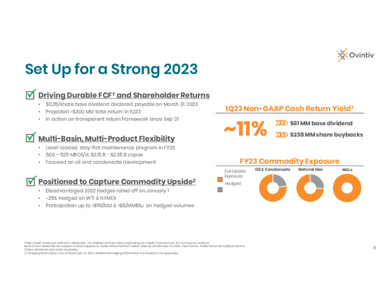4Q 2022 Earnings Presentation – Ovintiv Inc – slide 6