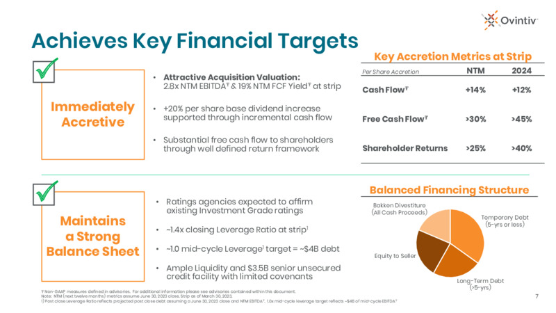 Midland Basin Acquisition – Ovintiv Inc – slide 5